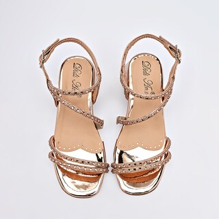 Foto 3 | Foto 3 | Didi...ana Sandalia Piso Para Niña Dorado Rosa Cod 141902-d