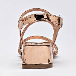 Foto 6 | Foto 6 | Didi...ana Sandalia Piso Para Niña Dorado Rosa Cod 141902-d