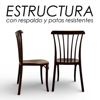 Foto 8 | Foto 8 | Set de 4 Sillas Plásticas de Ilios Innova Nordik Café