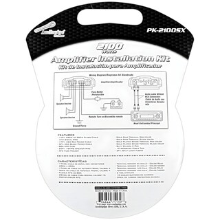 Foto 2 | Foto 2 | Kit de Instalación para Amplificador Audiopipe PK-2100SX