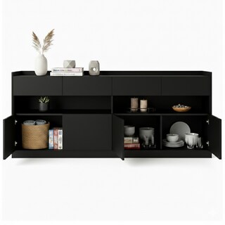 Foto 5 | Foto 5 | Bufetera Credenza Nairobi Hogare Negro