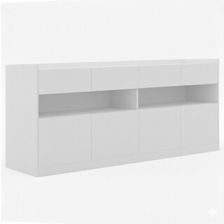 Foto 3 | Foto 3 | Bufetera Credenza Nairobi Hogare Blanco