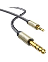 Cable Ugreen Audio Estéreo 3.5 mm (aux) a 6.35 mm (p10) 1 m Reforzado Hi-Fi