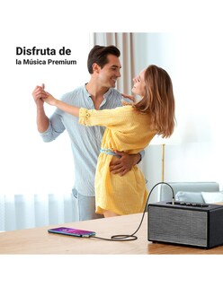 Foto 6 | Foto 6 | Cable Ugreen Audio Estéreo 3.5 mm (aux) a 6.35 mm (p10) 1 m Reforzado Hi-Fi