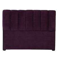 Cabecera Dicasa Kami Color Morado Queen Size