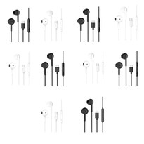 Audifonos Manos Libres Tipo C Auriculares con Micrófonos In-ear Earbuds Colores surtidos 10 piezas