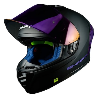 Foto 2 | Foto 2 | Casco para Moto Shaft Sh596-sp Deportivo Negro