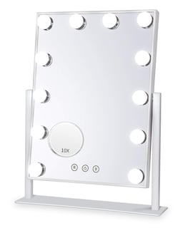 Foto 3 | Foto 3 | Espejo Vintage con 12 Luces LED Ajustables