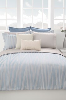 Foto 1 | Foto 1 | Cubre edredón Con Relleno Dalfiori Tasha Azul Matrimonial