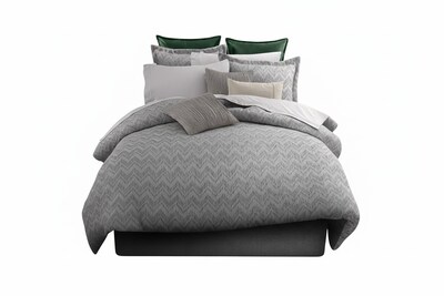 Foto 1 | Foto 1 | Cubre edredón Con Relleno Dalfiori Cory Gris King Size