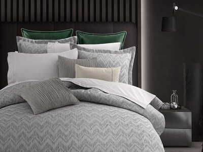 Foto 2 | Foto 2 | Cubre edredón Con Relleno Dalfiori Cory Gris King Size