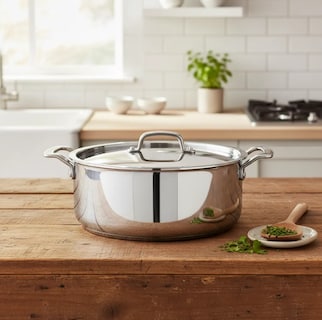 Foto 2 | Foto 2 | Olla Premium Ideën Acero Inoxidable 3 Capas con Tapa 6 Cuartos
