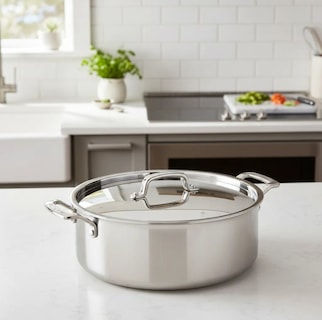 Foto 6 | Foto 6 | Olla Premium Ideën Acero Inoxidable 3 Capas con Tapa 6 Cuartos