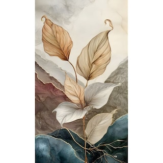 Foto 1 | Foto 1 | Cuadro Decortivo Planta 20x30cm Botánica De Seda Impreso