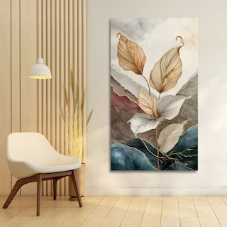 Foto 2 | Foto 2 | Cuadro Decortivo Planta 20x30cm Botánica De Seda Impreso