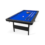 Mesa de Billar Plegable Sub-8447f Azul