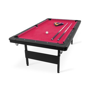 Foto 1 | Foto 1 | Mesa de Billar Plegable Sub-8447f Roja