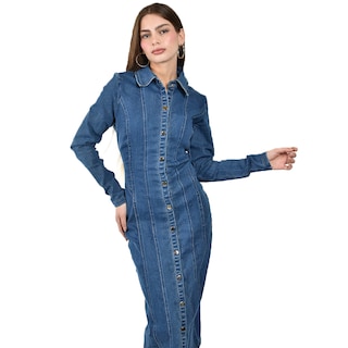 Foto 4 | Foto 4 | Vestido Roman Fashion De Mezclilla para Mujer