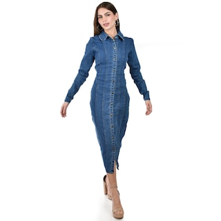 Foto 5 | Foto 5 | Vestido Roman Fashion De Mezclilla para Mujer