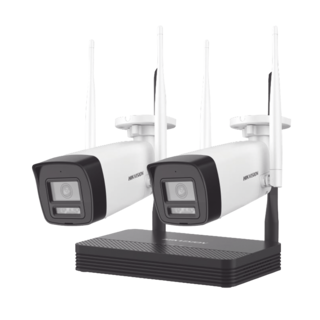 Foto 1 | Foto 1 | Kit de Cámaras Inalámbricas Hikvision 1080pcCon Audio y Visión Nocturna para Exterior