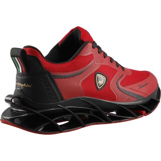 Foto 3 | Foto 3 | Tenis Caballero Lamborghini 8160 Rojo Deportivo Urbano Sport Talla 25 A 29 M