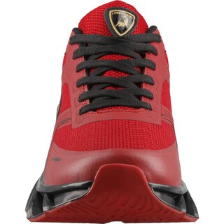 Foto 5 | Foto 5 | Tenis Caballero Lamborghini 8160 Rojo Deportivo Urbano Sport Talla 25 A 29 M