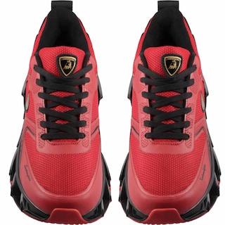 Foto 6 | Foto 6 | Tenis Caballero Lamborghini 8160 Rojo Deportivo Urbano Sport Talla 25 A 29 M