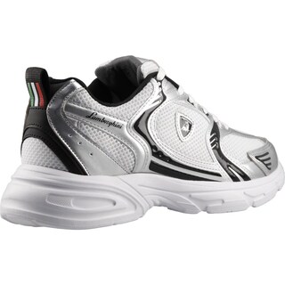 Foto 3 | Foto 3 | Tenis Caballero Lamborghini 8196 Blanco Urbano Sport Talla 25 A 29 M