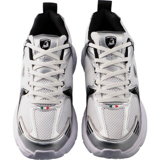 Foto 6 | Foto 6 | Tenis Caballero Lamborghini 8196 Blanco Urbano Sport Talla 25 A 29 M