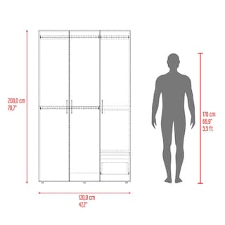 Foto 6 | Foto 6 | Closet Kenvil Milán y Wengue Virtual Muebles