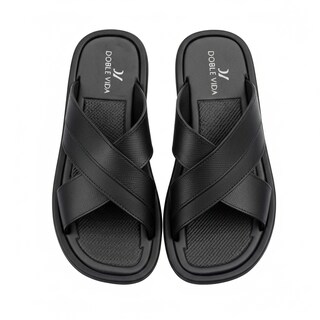 Foto 4 | Foto 4 | Sandalia Full Doble Vida 2845 Negro para Hombre