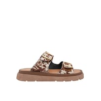 Sandalia Kipon Para Mujer Casual Cafe