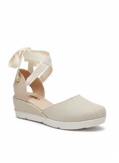 Foto 1 | Foto 1 | Alpargata Golden Shoes 2220 Beige Plataforma Mujer