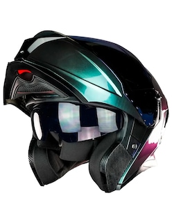 Foto 6 | Foto 6 | Casco Kov Apolo Camaleón Verde Dot