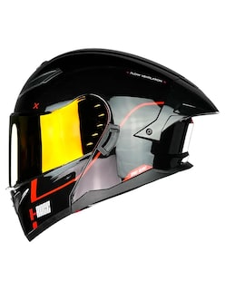 Foto 4 | Foto 4 | Casco Kov Stark Race-x Negro Dot Abatible