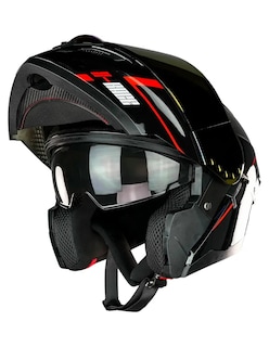 Foto 5 | Foto 5 | Casco Kov Stark Race-x Negro Dot Abatible
