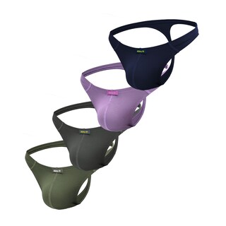 Foto 1 | Foto 1 | Set De 4 Tangas Ropa Para Hombre Warrior Dietz Combinadas