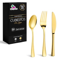 150 Cubiertos 50 Tenedores 50 Cuchillos 50 Cucharas Berry Bloom