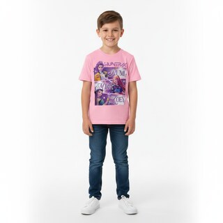 Foto 3 | Foto 3 | Playera Infantil Kpop Demon Hunters Diseño Huntrix Color Blanco Talla 12