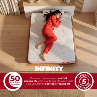 Foto 3 | Foto 3 | Colchón King Size Atlas Infinity 20cm Blanco
