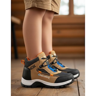 Foto 2 | Foto 2 | Bota Senderismo Discovery Di3013 Cafe Para Niño Outdoor Cafe