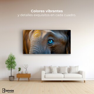 Foto 2 | Foto 2 | Cuadro Decorativo Canvas Elefante Inspirado 120x60