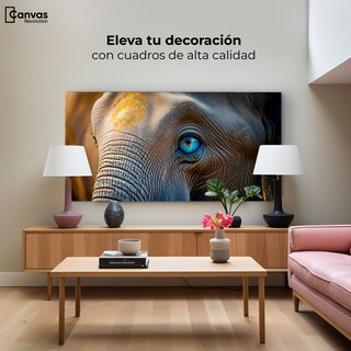 Foto 3 | Foto 3 | Cuadro Decorativo Canvas Elefante Inspirado 120x60