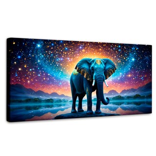 Foto 1 | Foto 1 | Cuadro Decorativo Canvas Elefante Universal 120x60