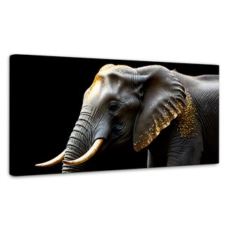 Foto 1 | Foto 1 | Cuadro Decorativo Canvas Elefante Serenos 120x60