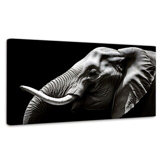 Foto 1 | Foto 1 | Cuadro Decorativo Canvas Elefante Noble 120x60