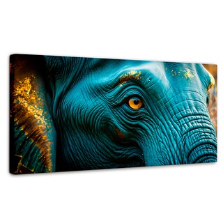 Foto 1 | Foto 1 | Cuadro Decorativo Canvas Elefante Épico 120x60