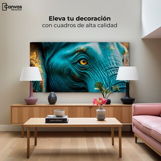 Foto 3 | Foto 3 | Cuadro Decorativo Canvas Elefante Épico 120x60