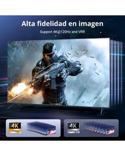 Foto 5 | Foto 5 | Conmutador Switch Hdmi 2.1 Ugreen 90385 8k@60hz 4k@120hz P/ Ps5 Xbox