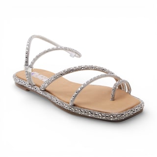 Foto 1 | Foto 1 | Sandalias Golden Shoes 0220 Plata Casual Mujer